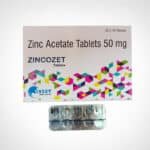 Zincozet |  醋酸锌 Zinc Acetate Tablets 50mg -  20x10 200 Pills | Inzet